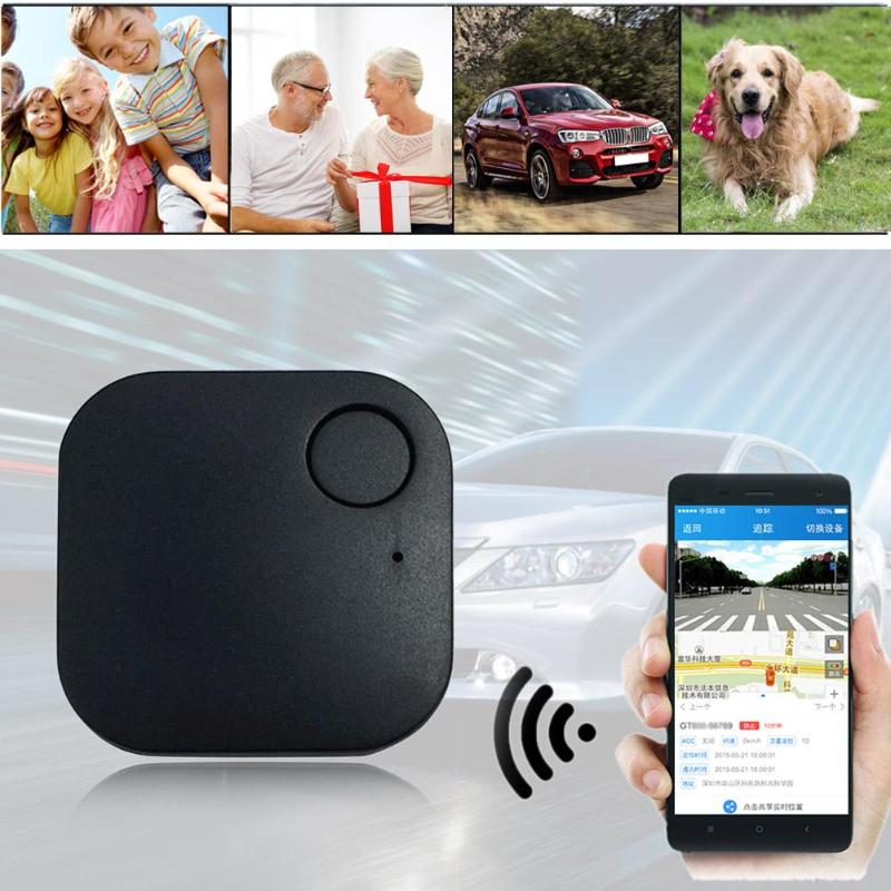 Black Bluetooth Anti-lost GPS Tracker