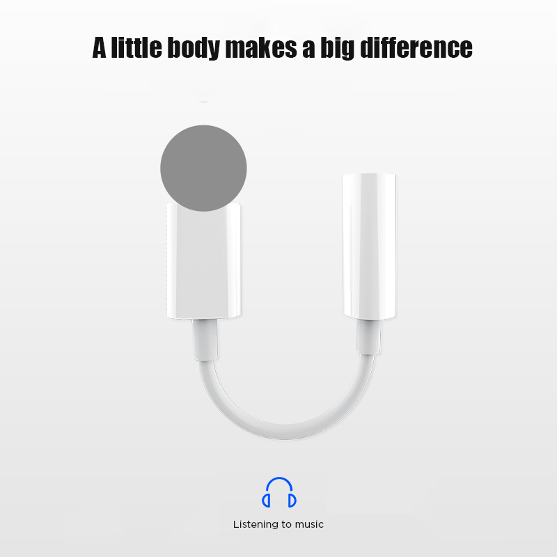 Lightning to 3.5 mm Headphone Jack Adapter
