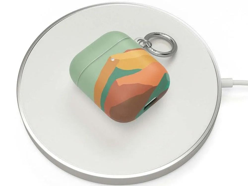 Endless Peaks Colorblock Mountain AirPods Case