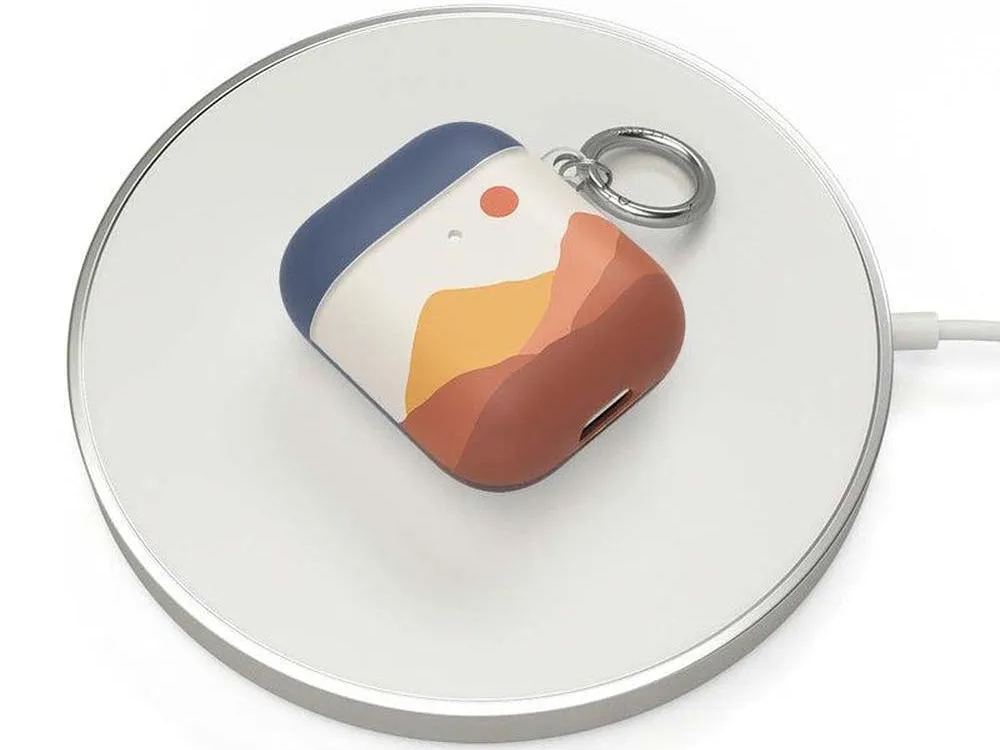 Day & Night Colorblock Mountains AirPods Case
