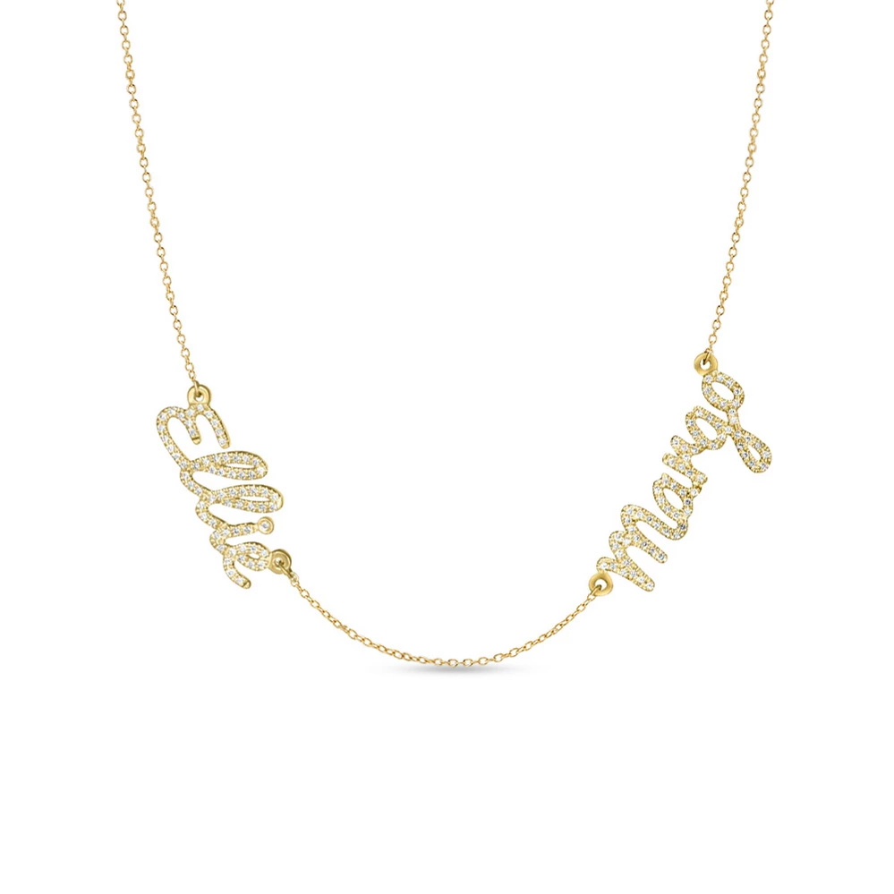 Multiple Shining Name Necklace