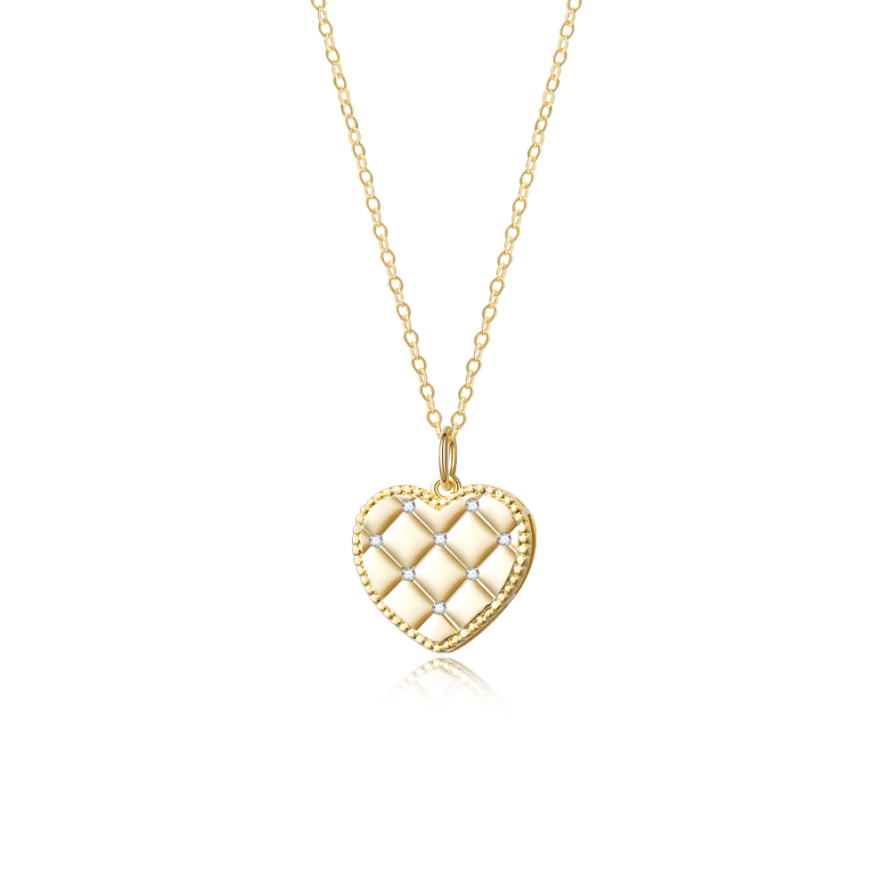 joycename heart shaped necklace