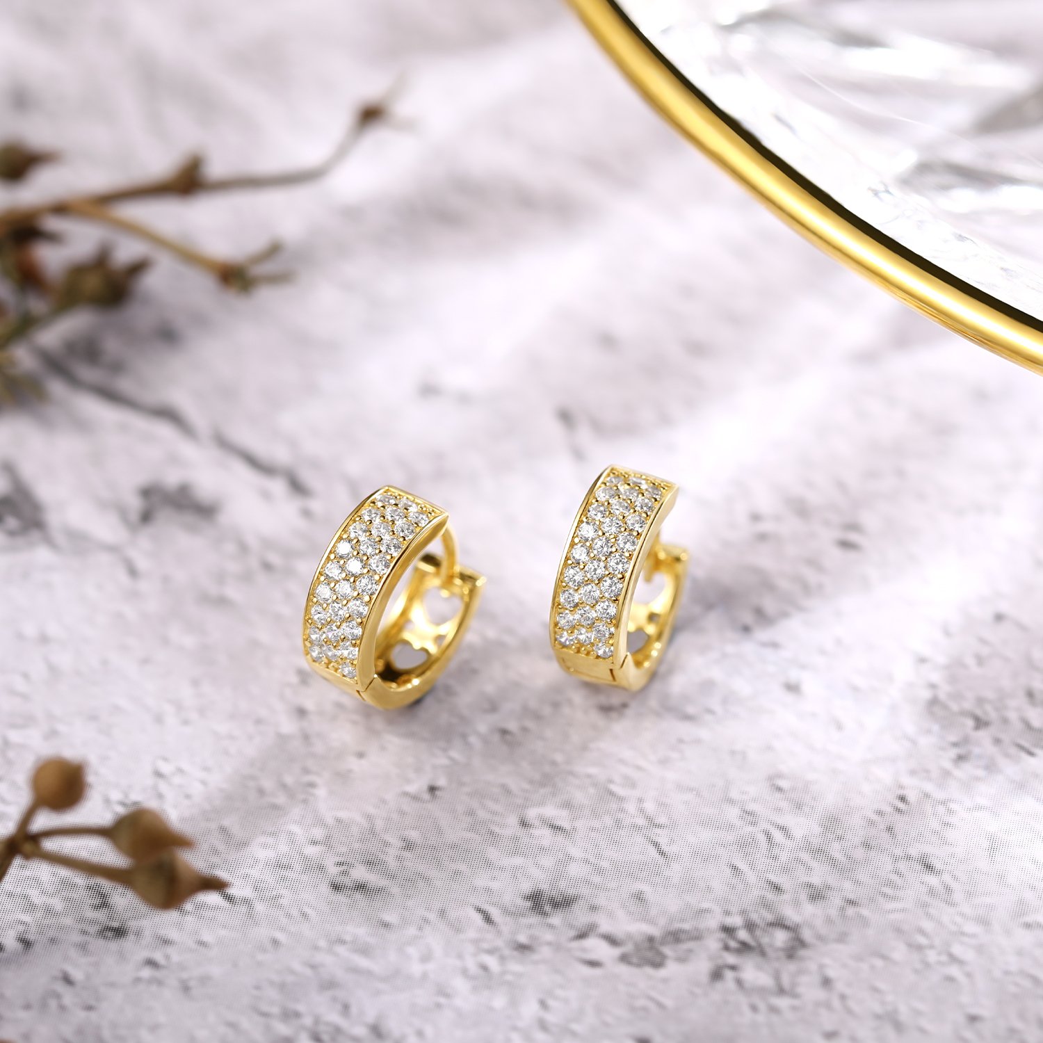 Sterling Silver Small Hoop Earrings