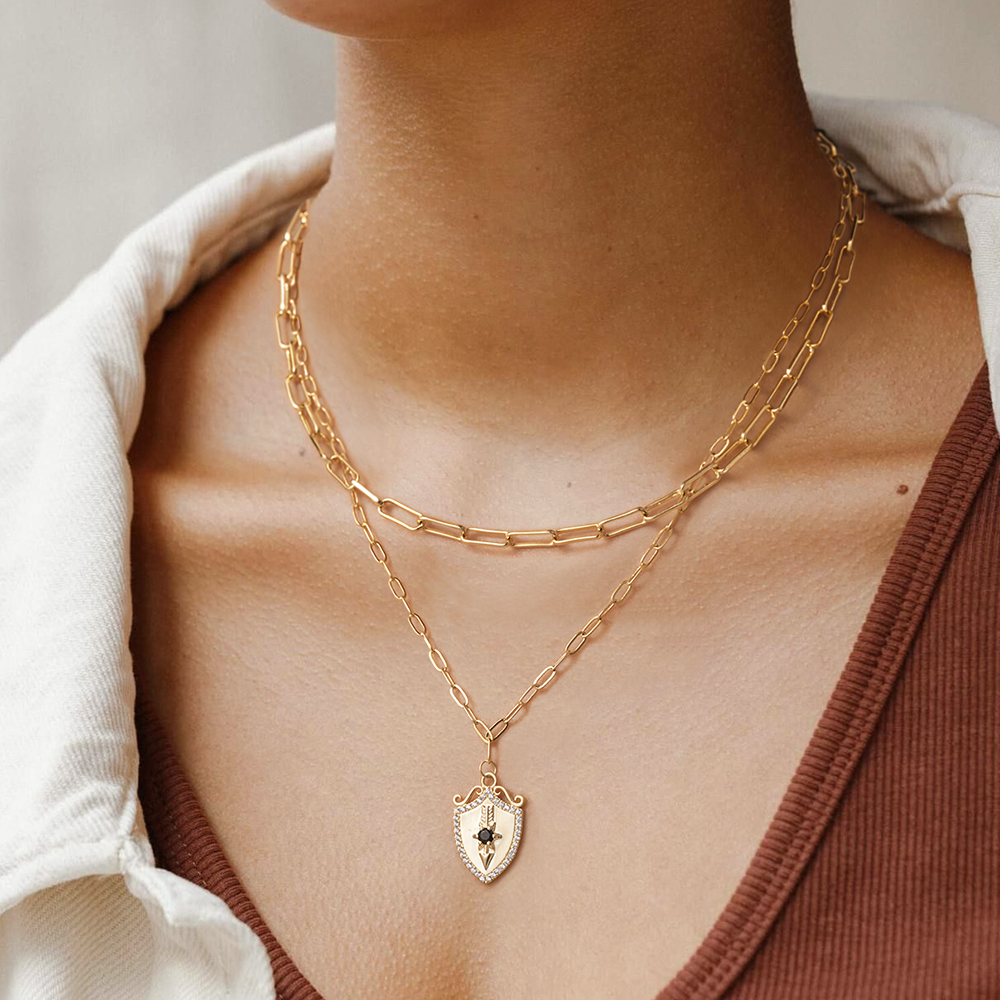 Joycenamenecklace sheild