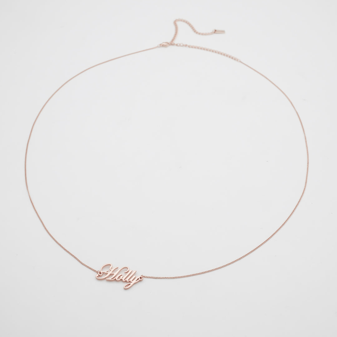  Cursive Custom Name Belly 