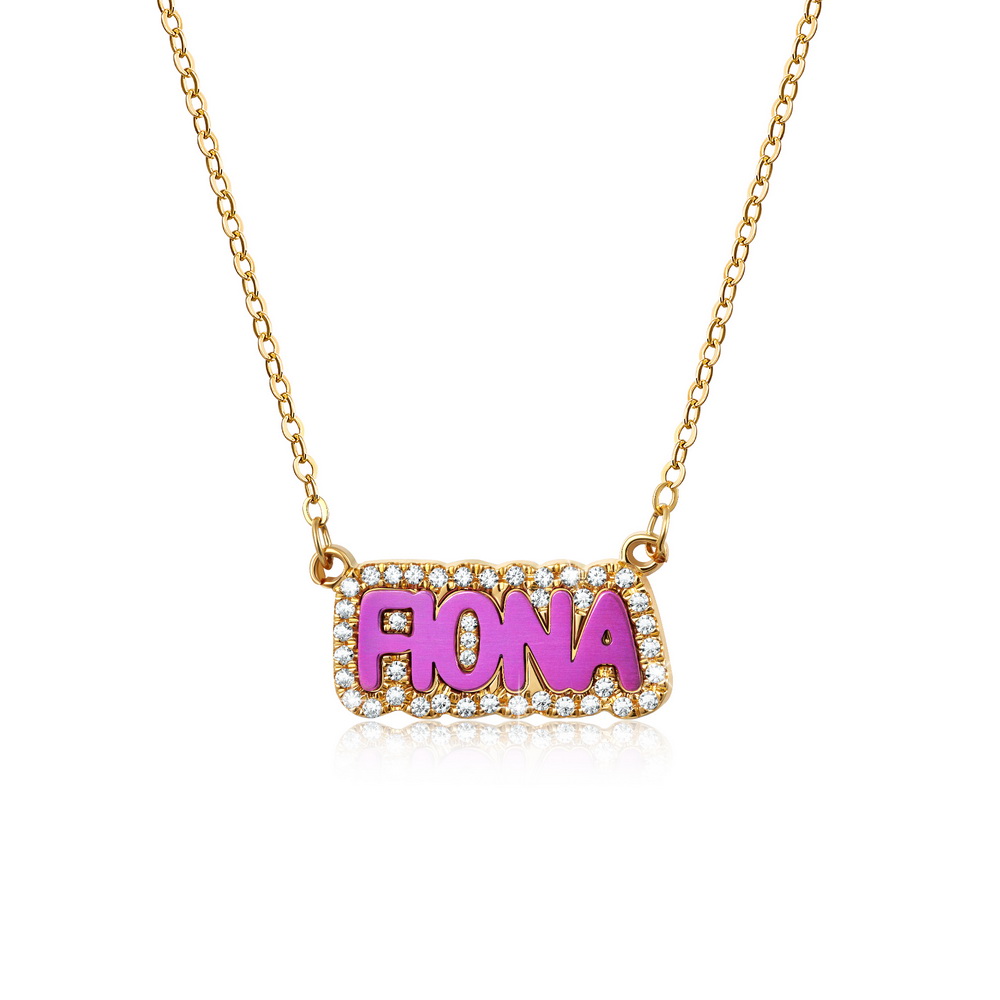 Personalized Electric Name Necklace