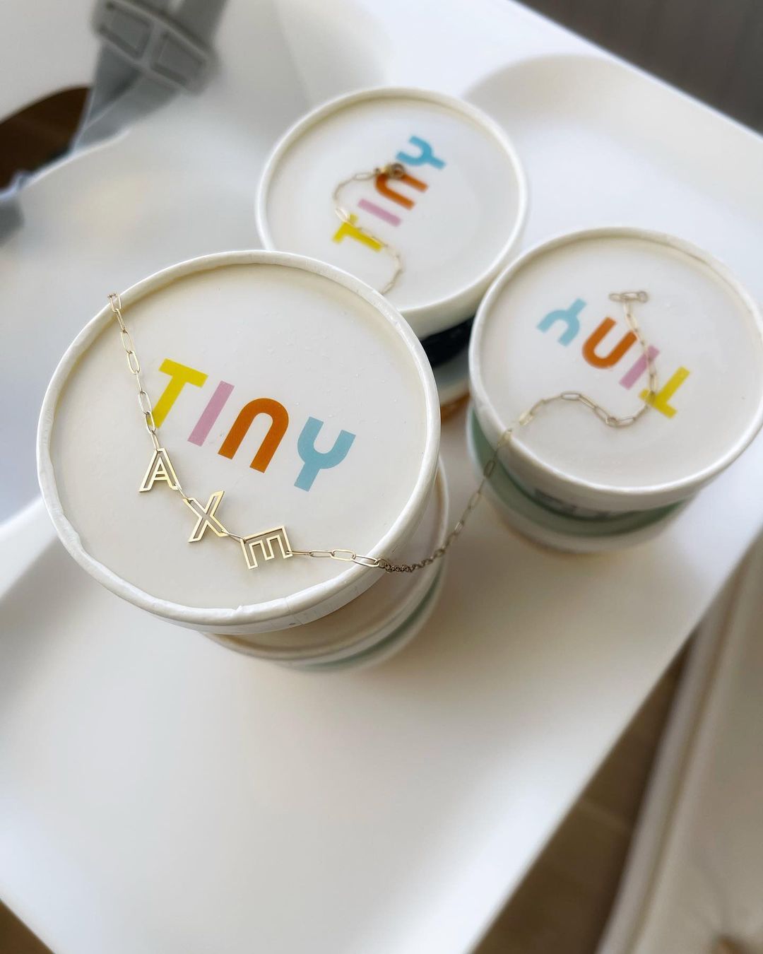 Hollow Name Necklace