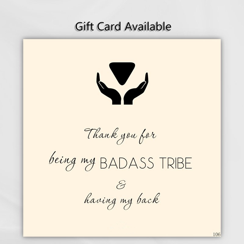 My Badass Tribe Triangle Necklace