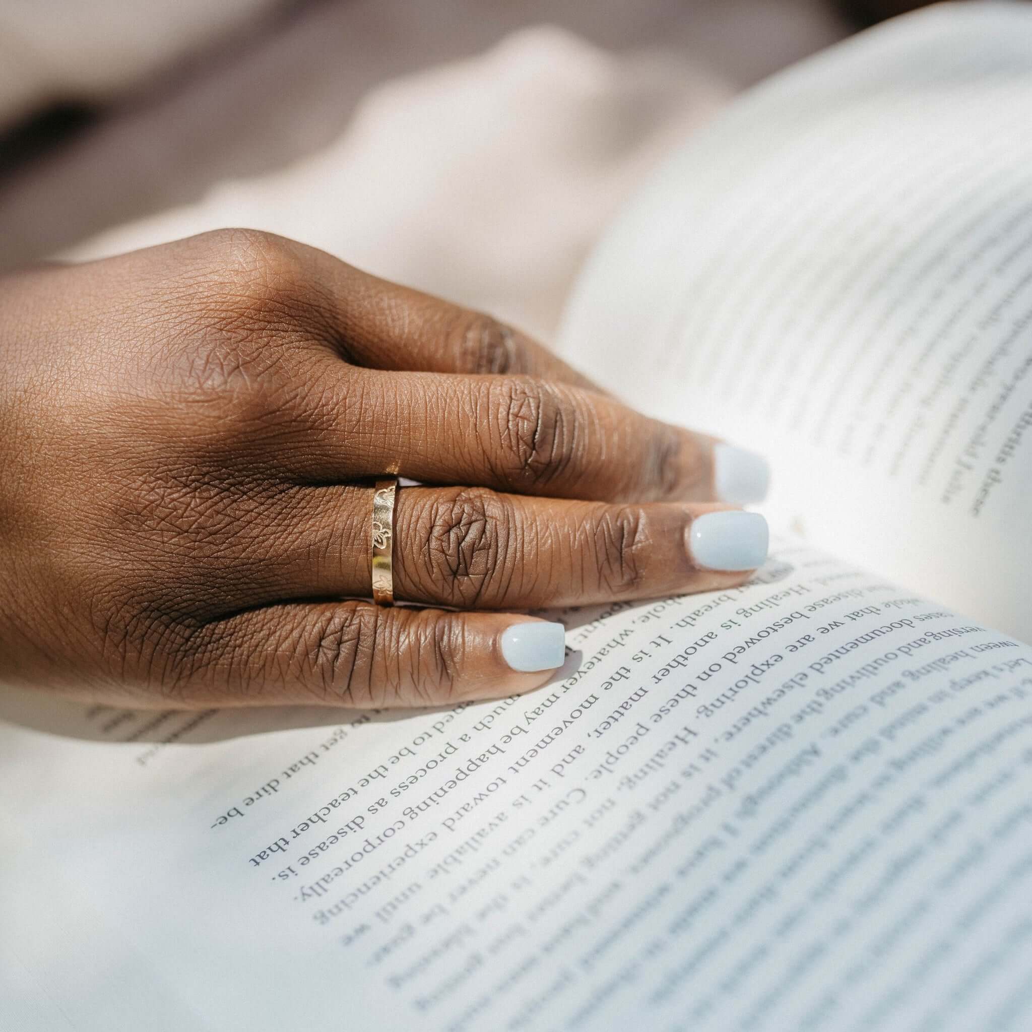 Birth Flower Infinity Band