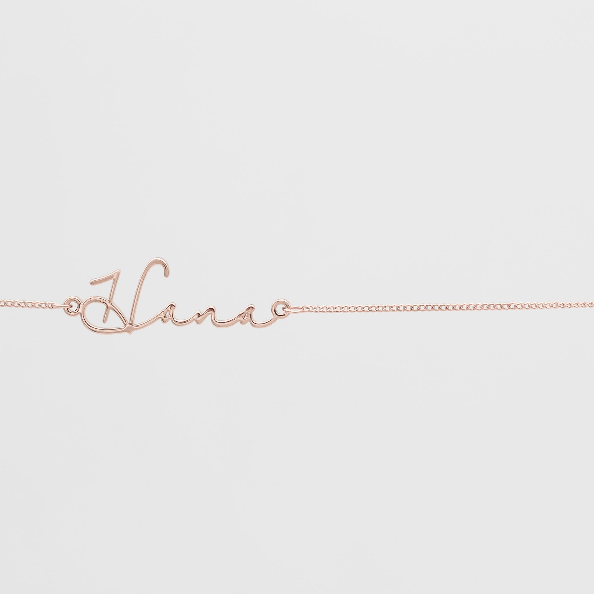 Signature Custom Name Belly Chain