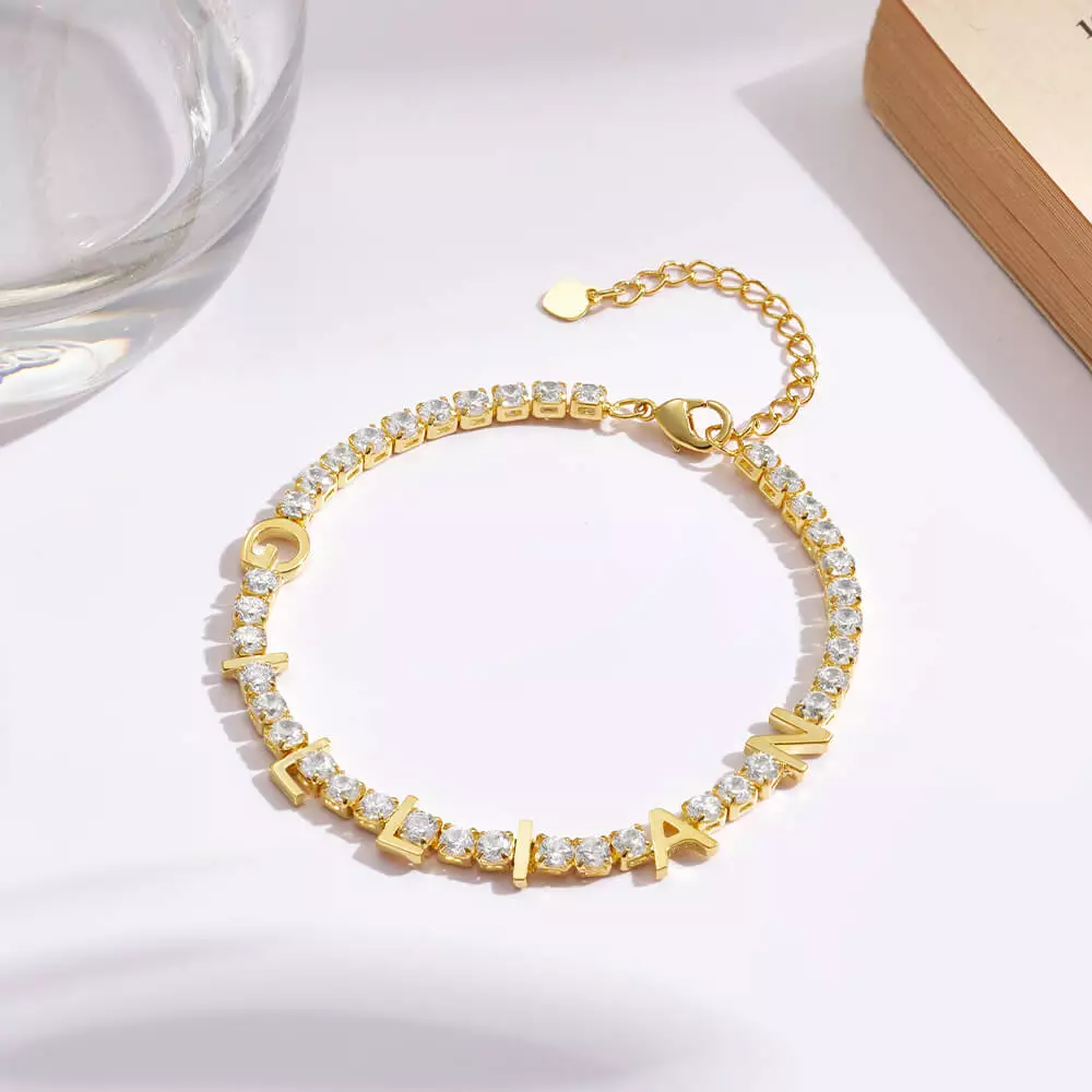 Shining Custom Name Bracelet