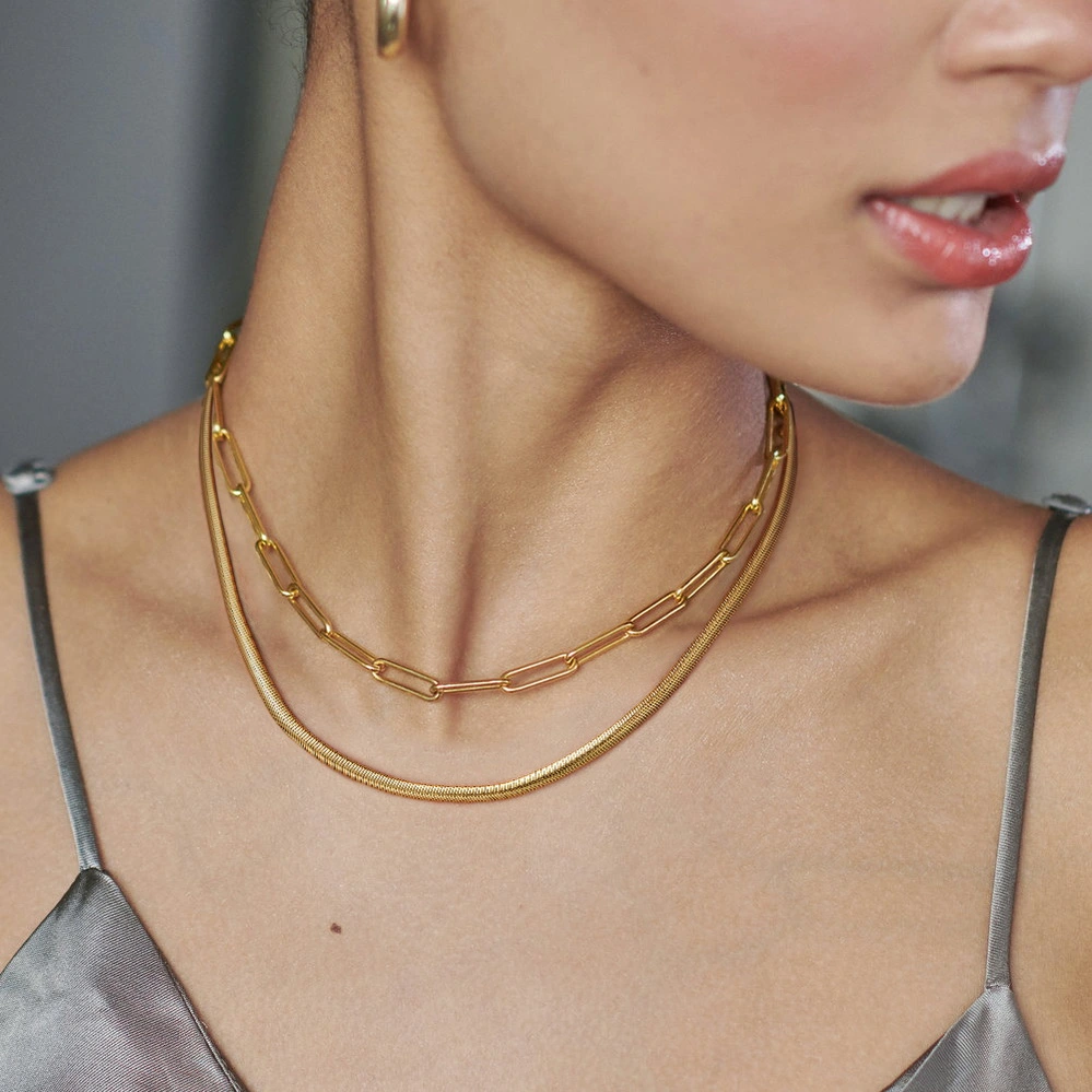 14k Gold Plated Stylish Snake Chain