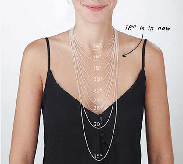 Men's Necklace Lengths - How To Find A Perfect Fit! – Earth Song