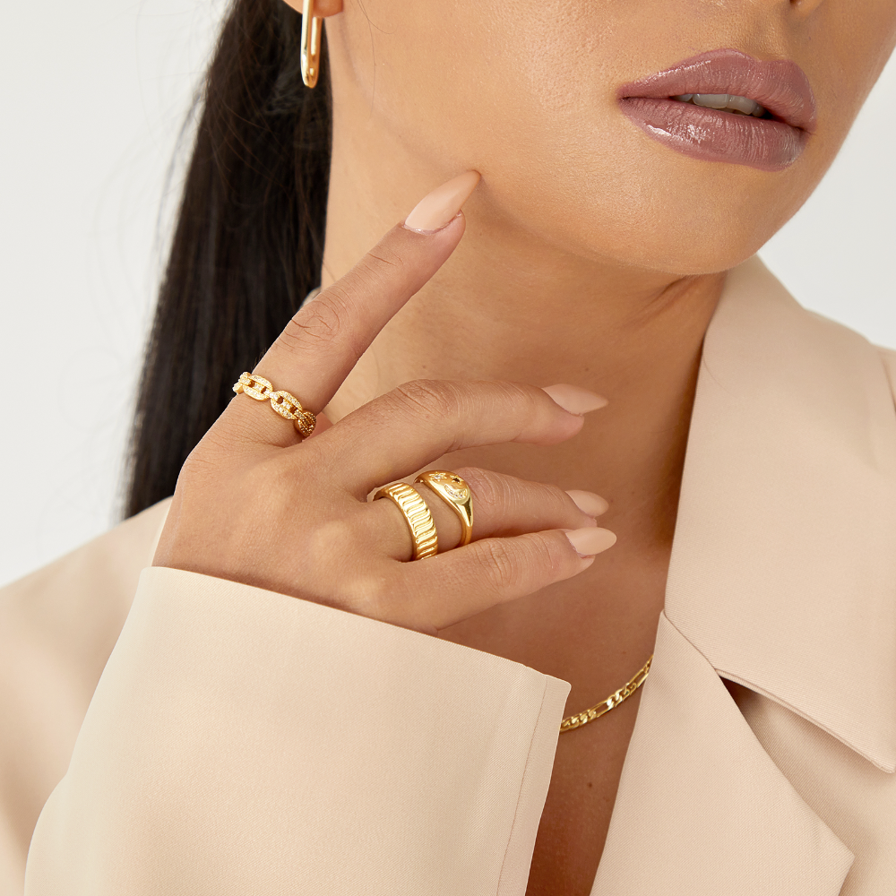 Trendy Adjustable Open Knuckle Rings For Women-3Pcs