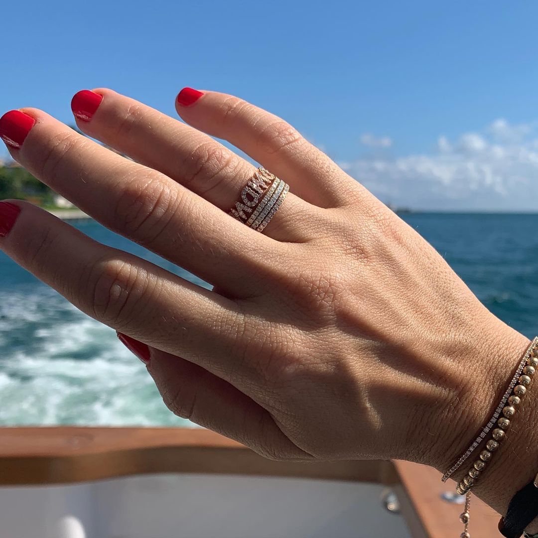 Joycename shining Name Rings 