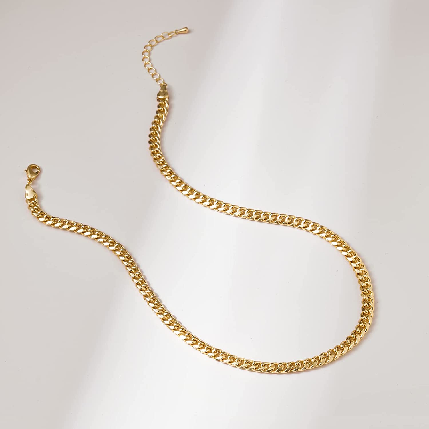 6mm Gorgeous Gold Cuban Link Chain 