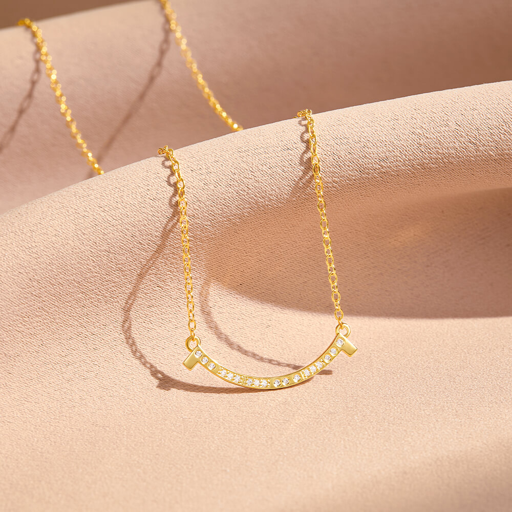 Smile Morse Code Necklace