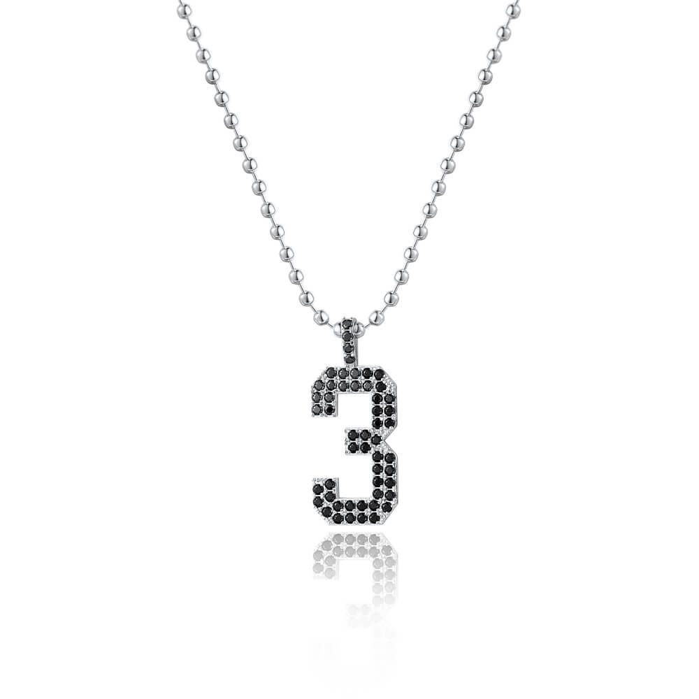 Personalized Number Necklace For Men