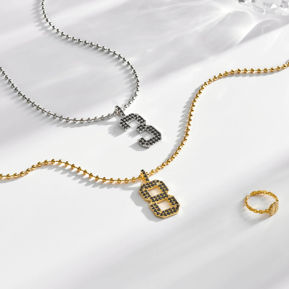 Personalized Number Necklace