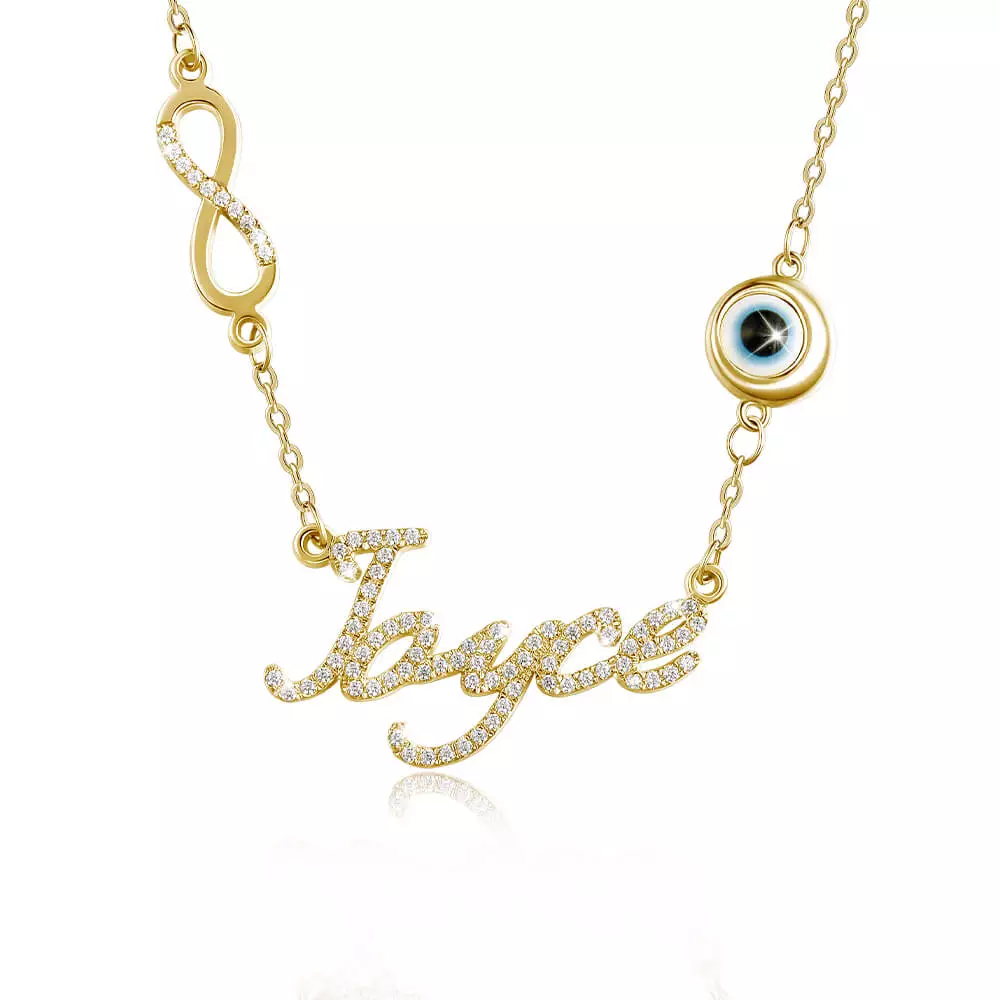 joycenamenecklace Personalized Name Necklace
