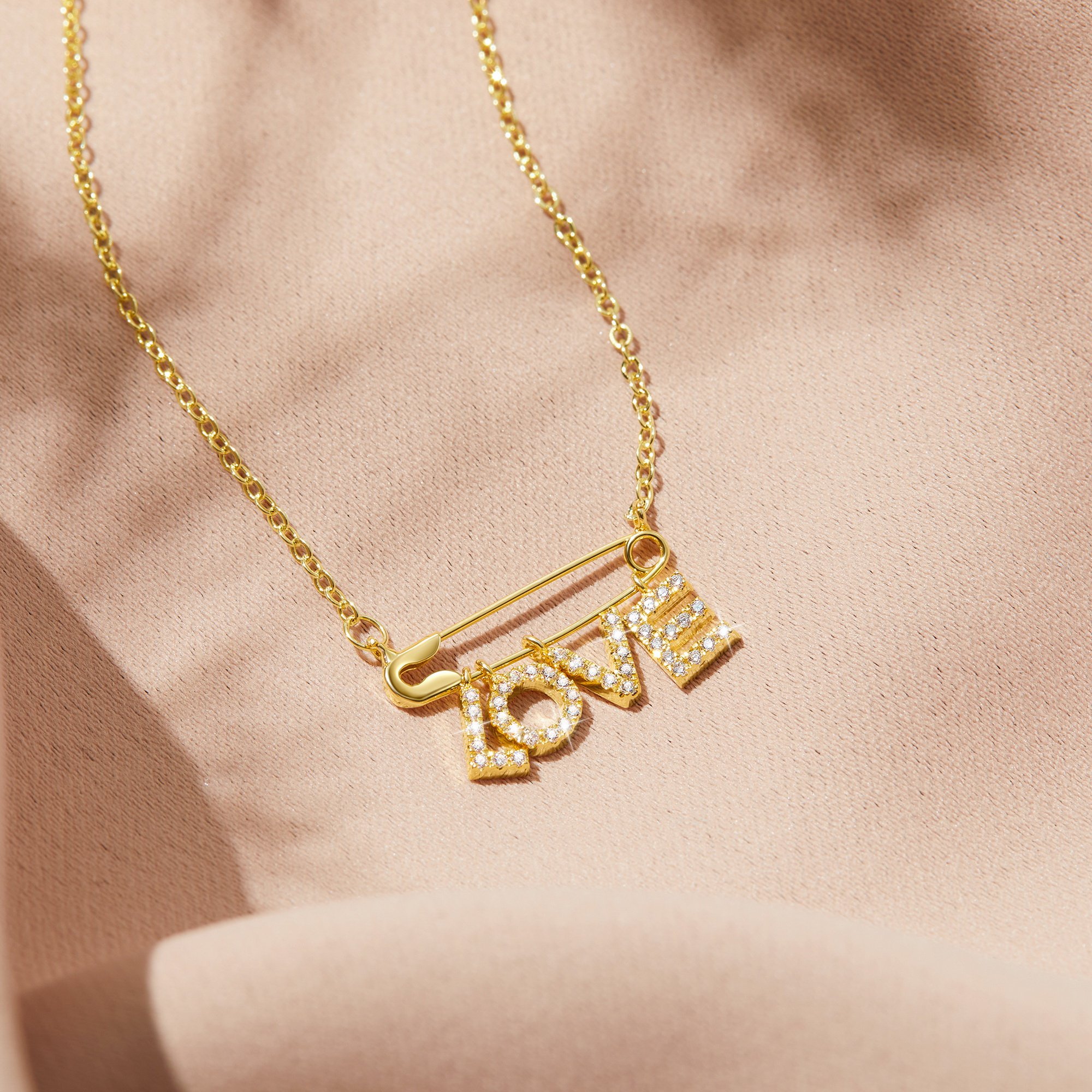Custom Paper Clip Necklace