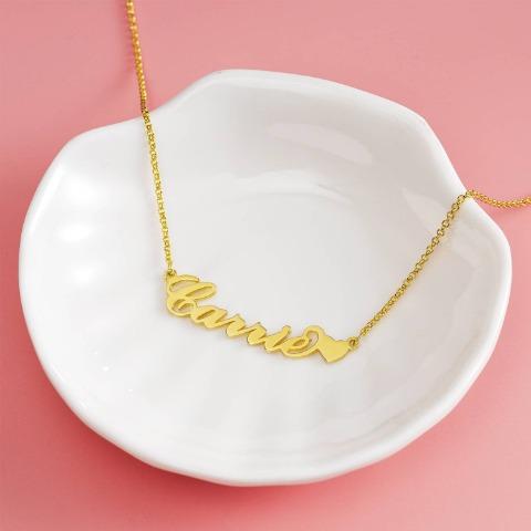 Couple Name Necklace