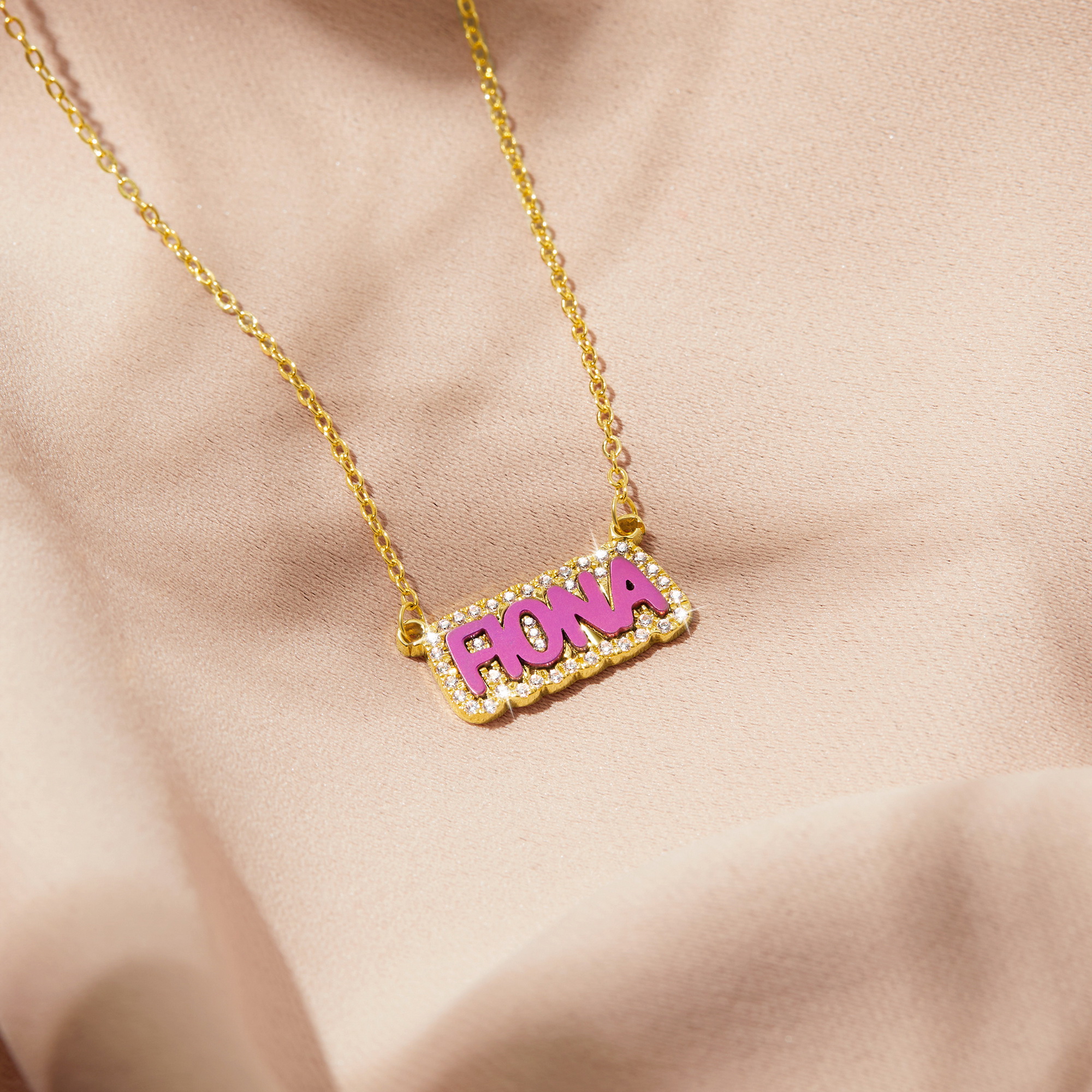 Personalized Electric Name Necklace