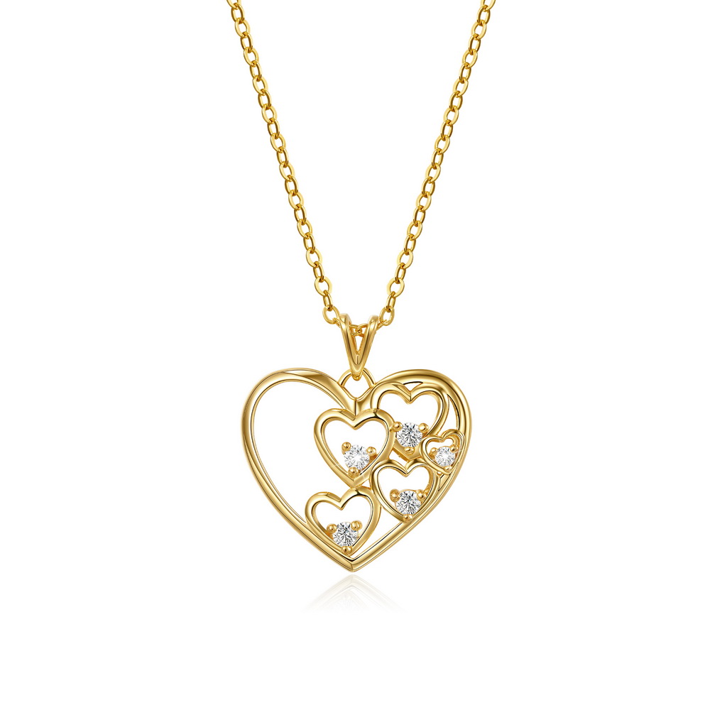 Multiple Heart Necklace For Your Love
