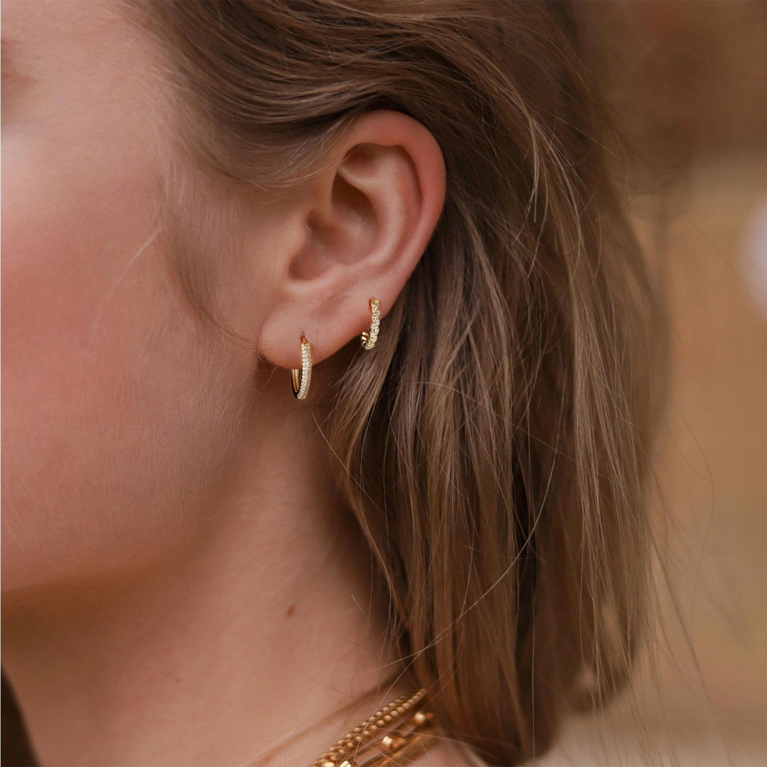 Gold Earrings Hoop For Women