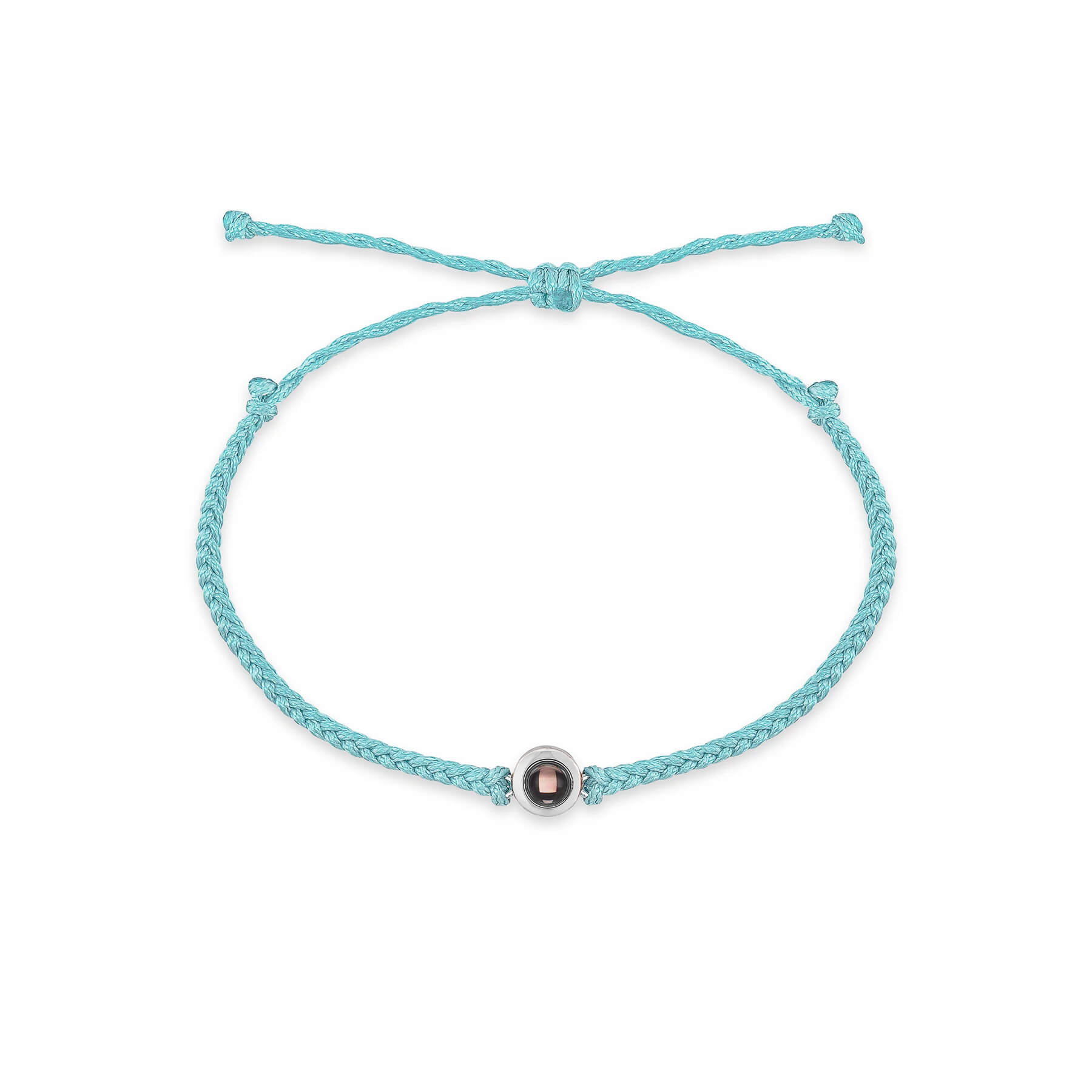 Personalized Circle Photo Projection Bracelet