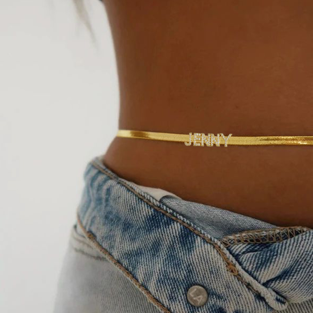 Gold Snake Body Chain