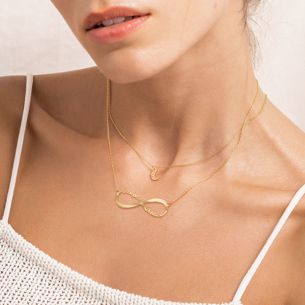 Couple Name Necklace
