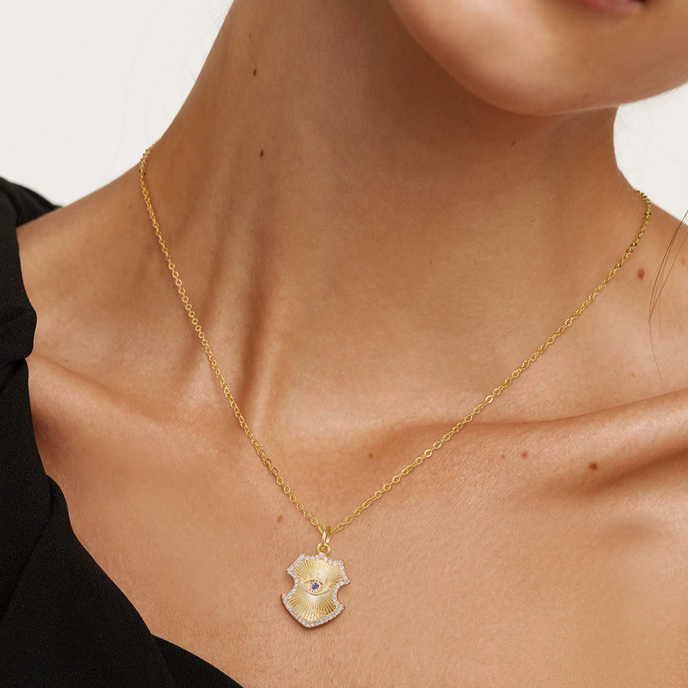 Evil Eye Pendant Necklace for Lucky 