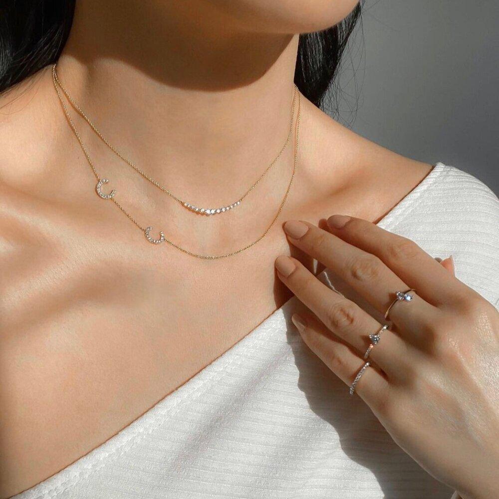 Joyce name jewelry shining necklace birthday gift