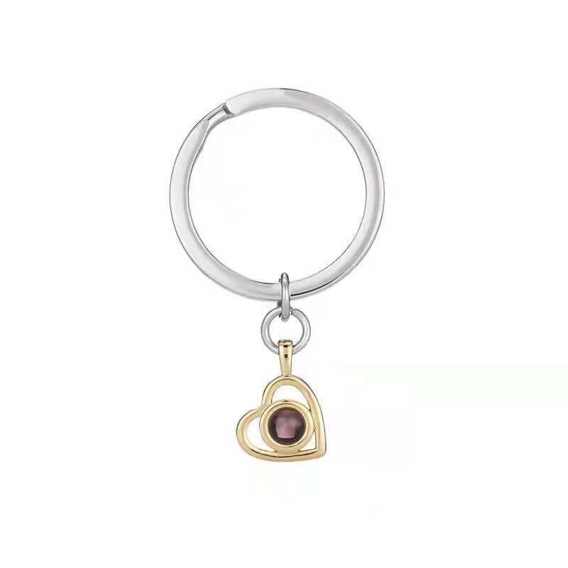 Personalized Heart Photo Necklace