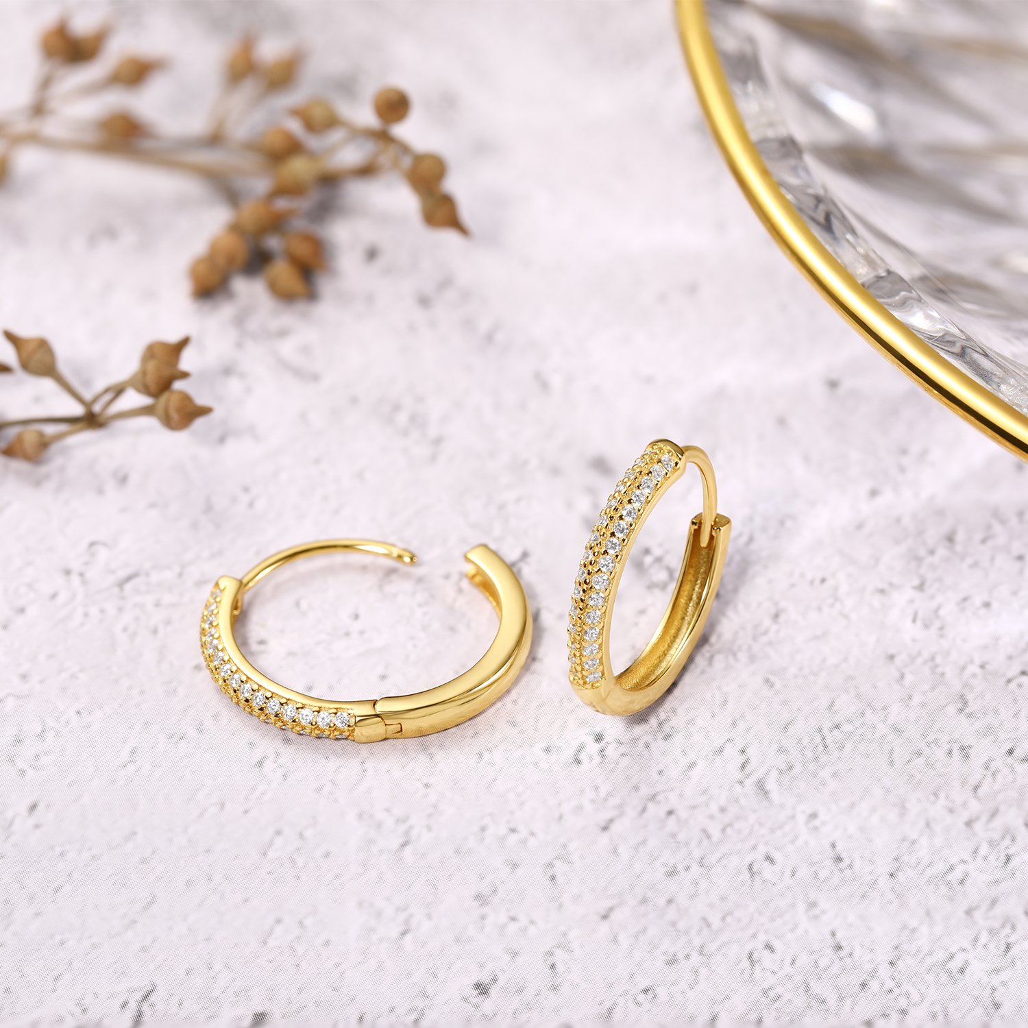 Gold Earrings Hoop For Women