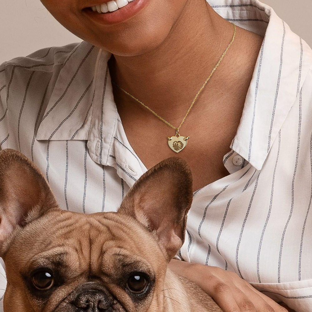 Dog Necklace Cat Gift