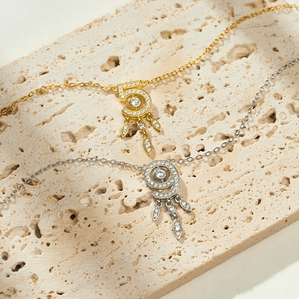 Custom Eteral Number Necklace