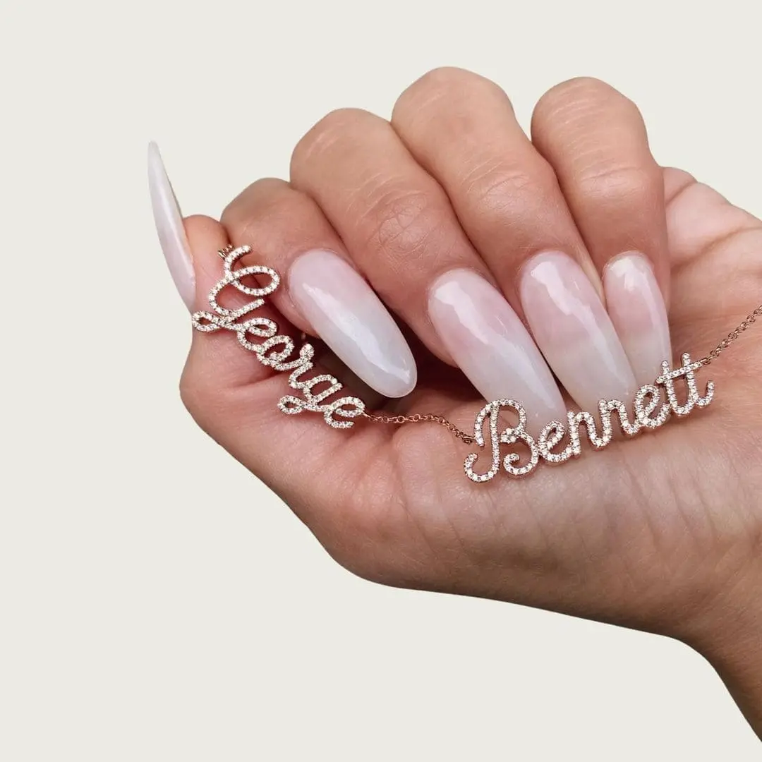 Mom Necklaces with Children's Names