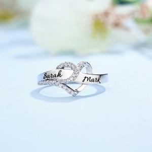 Joycename personalized name ring sterling silver
