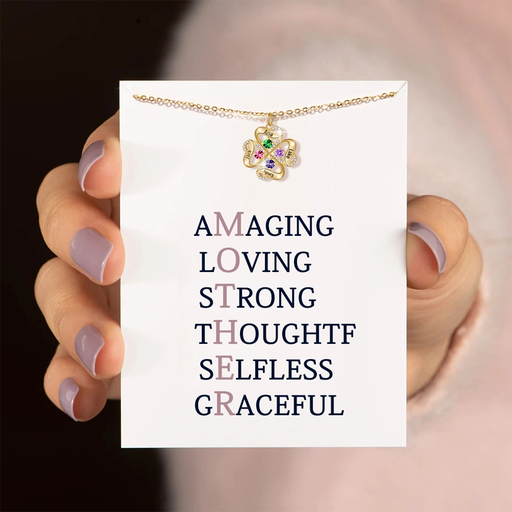Mother Necklace with Names