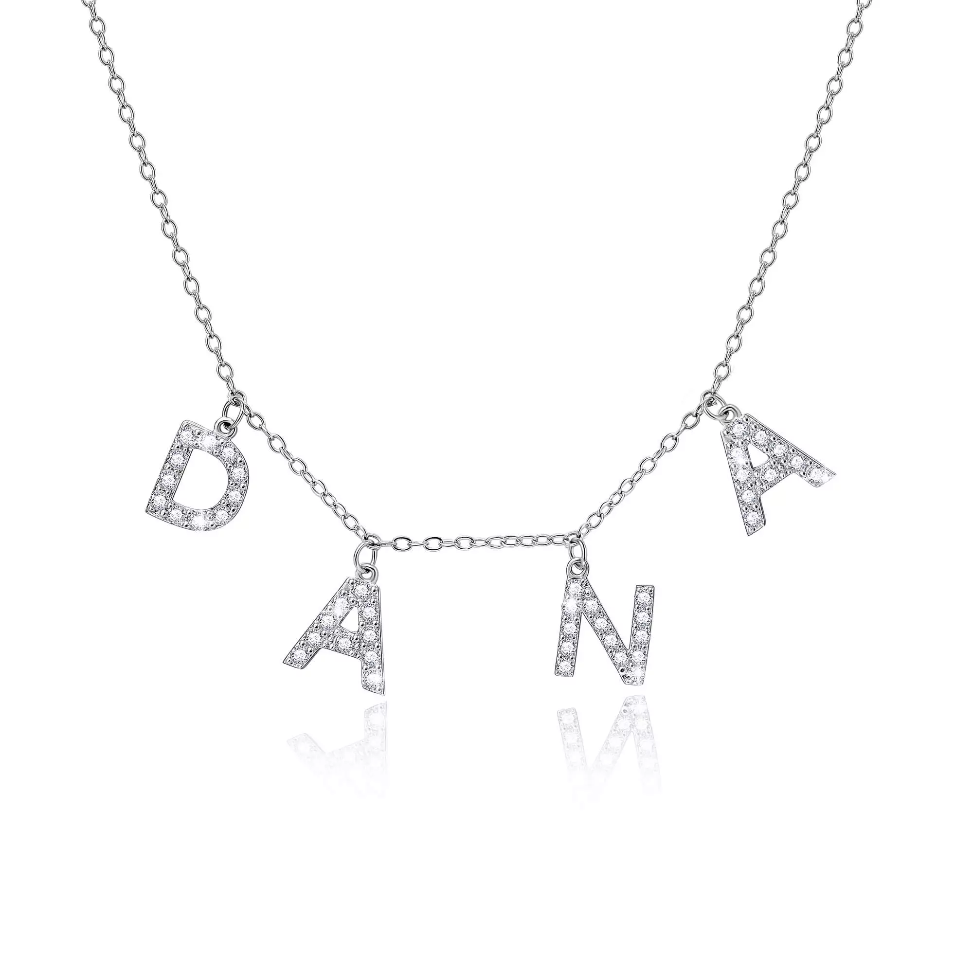 Custom Letter Name Necklace