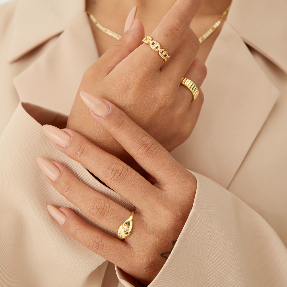 Trendy Adjustable Open Knuckle Rings For Women-3Pcs