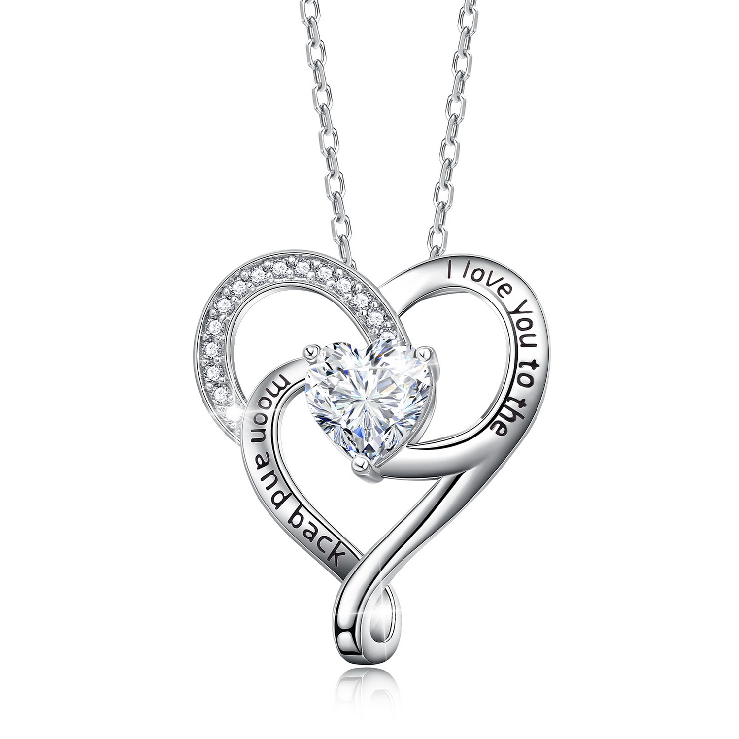 joycenamenecklace engraved heart necklace