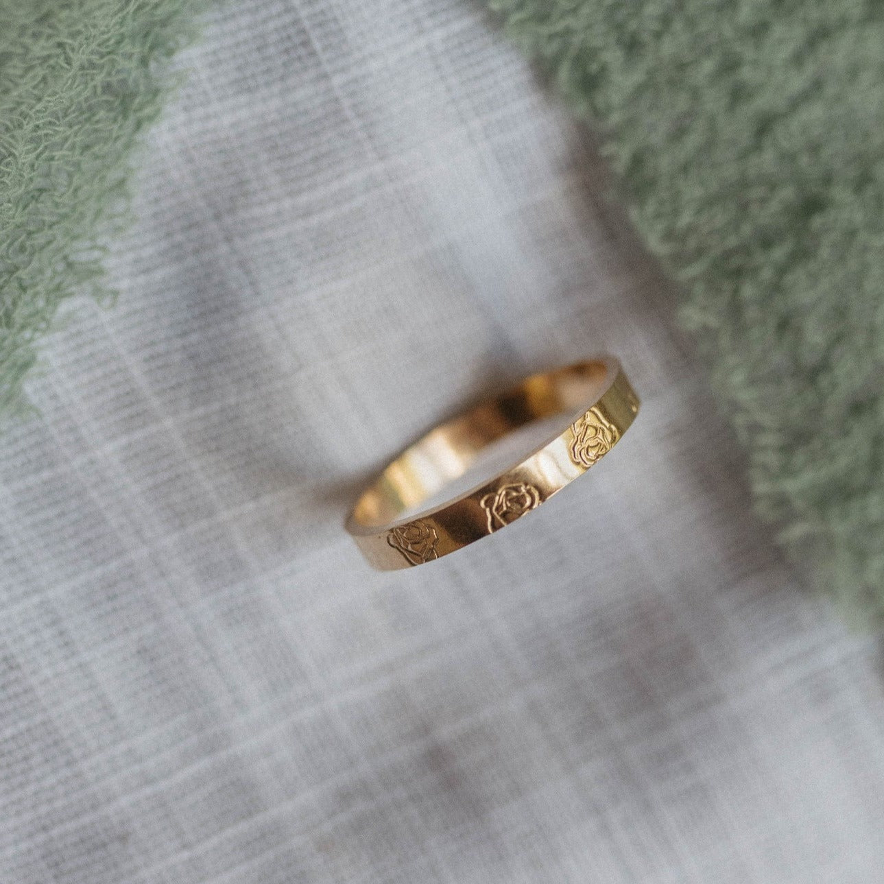 Birth Flower Infinity Band