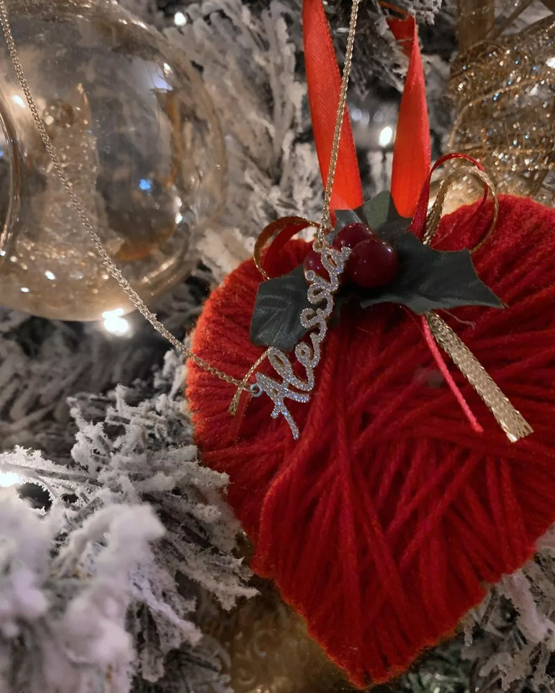 925 Sterling Silver Shining Nameplate Necklace