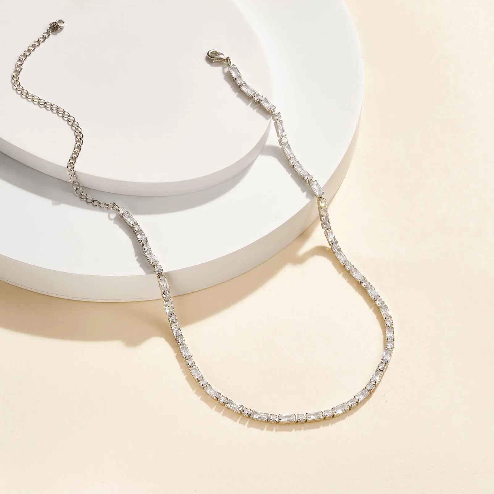 Sparkling Tennis Necklace