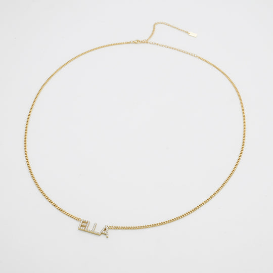 Dazzling Custom Name Belly Chain 