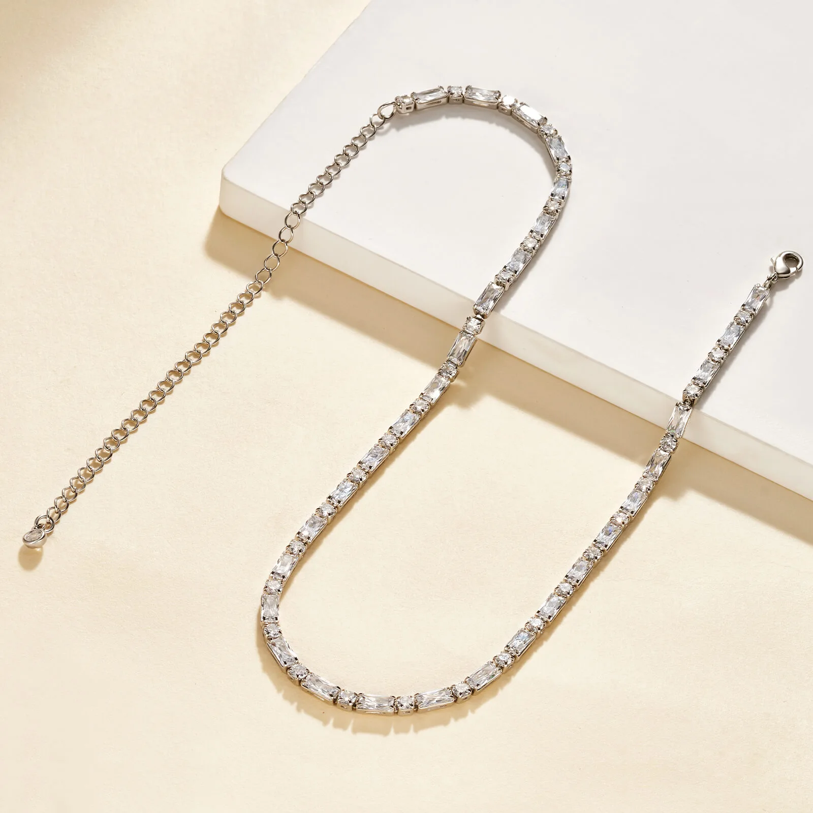 Sparkling Tennis Necklace