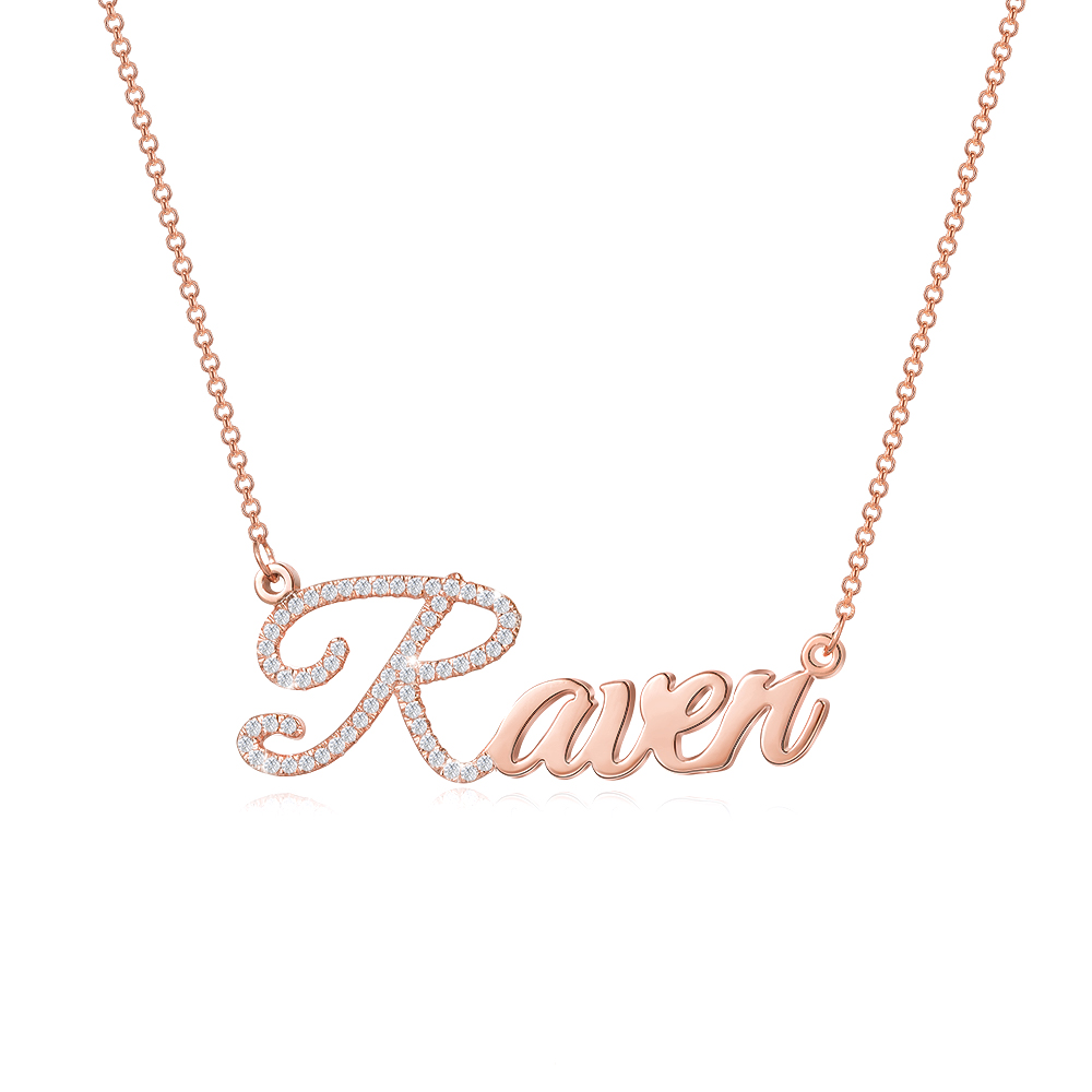 Classic Name Necklace For Women